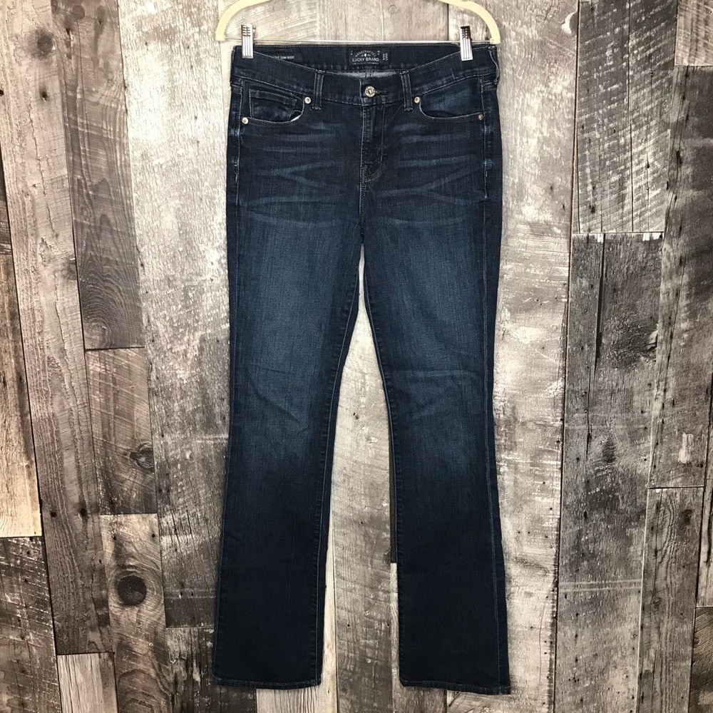 Lucky Brand Brooke Slim Boot Cut Long Jeans